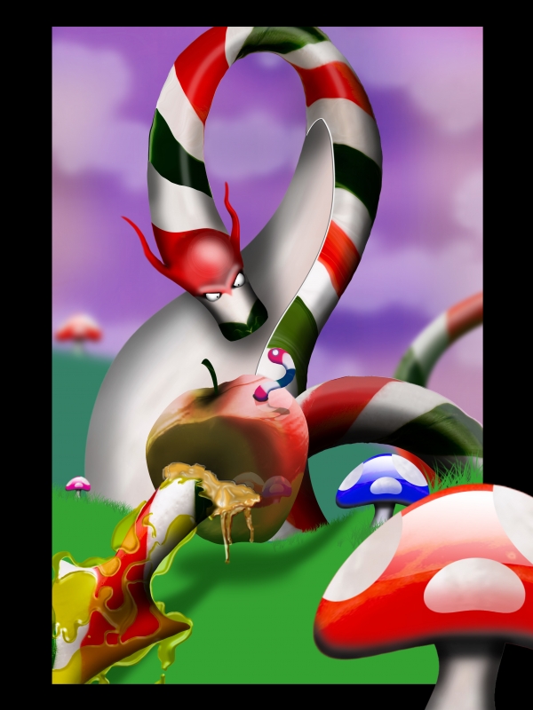 Creation of DRAGON CANDY: Step 26